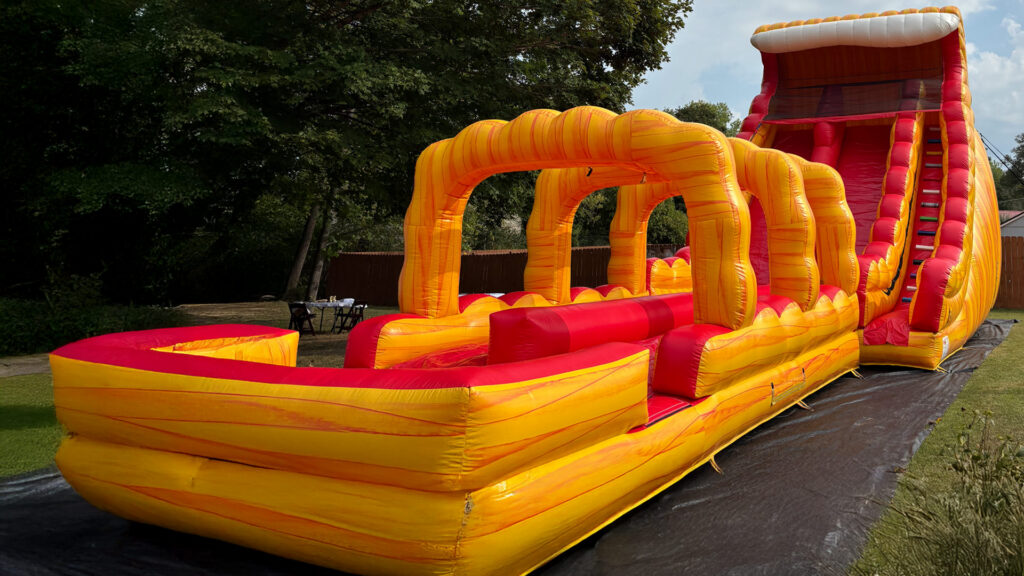 22' Yellow Marble Inflatable